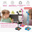 Mini Karaoke Microphone Toy with LED Lights, 1 Piece 5