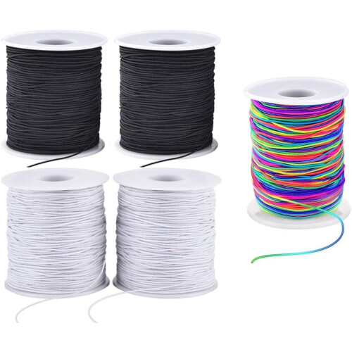Șnur elastic pentru brățară cu diametrul de 1 mm