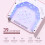 Ασύρματη επαναφορτιζόμενη λάμπα νυχιών UV LED Pink Diamond 5