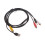 Cable convertidor digital coaxial a RCA de 3,5 mm 1