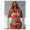 Maiô vintage plus size feminino com modelagem que deixa a barriga à mostra 5