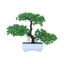 Künstlicher Bonsai-Baum, Innendekoration, 26 x 18,5 cm