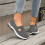Women's Classic Loafers Dark Gray Size 37 4
