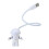 Lampe de lecture LED USB flexible au design d'astronaute (1 pièce) 1