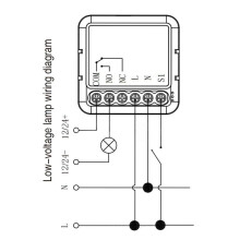 Tuya Dry Contact Module Tuya WiFi Module DC5V/12-48V AC110-240V Compatible Alexa Alice