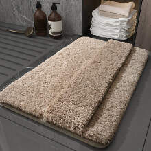 Ultrazachte antislip badmat van waterabsorberende microvezel1