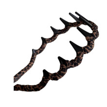Pince à cheveux léopard pour femme, 1 pièce