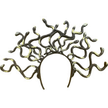 serre-tête serpent d'Halloween, bandeau métallique surdimensionné