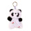 Chaveiro de pelúcia de gato, panda, coelho e macaco (1 peça) 1