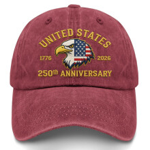 Casquette de baseball patriotique américaine, imprimé drapeau aigle vieilli1