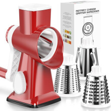 Râpe à fromage manuelle en acier inoxydable 3 en 1