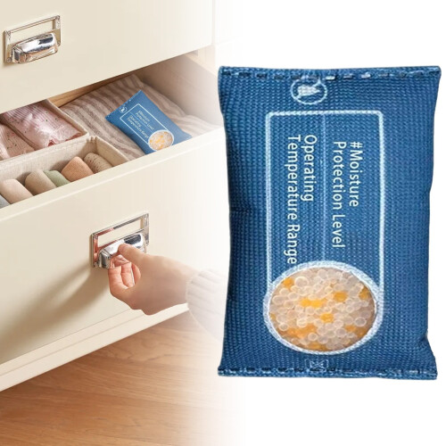 Sacs déshumidificateurs réutilisables pour voiture, armoire, cave, 100 g