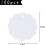 Gift Tags with String Round Blank Hang Tags 100 pcs 1