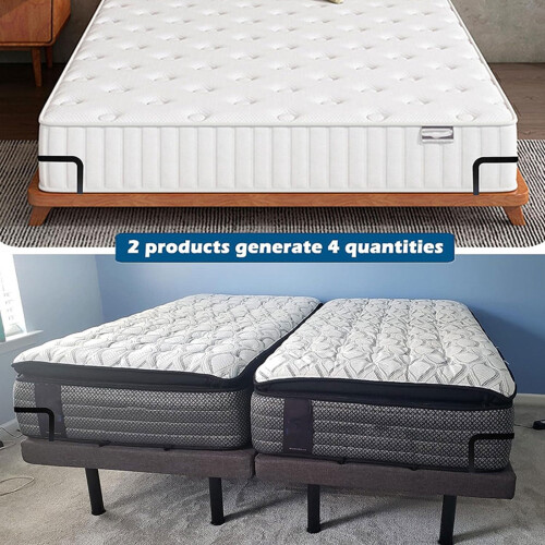 Ensemble de joints antidérapants pour support de matelas pour lits réglables 2