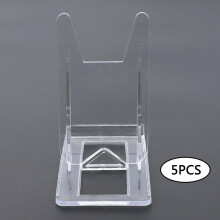 Soportes para platos y expositores ajustables (5 piezas)