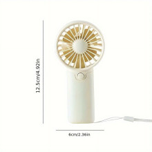 Mini ventilatore portatile leggero silenzioso elettrico