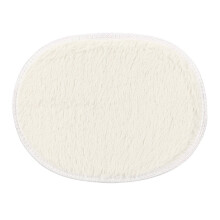 Tapis antidérapant moelleux à poils longs 30x40cm