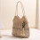 Boho-Handtasche mit Perlenquasten, gewebte Schultertasche 4
