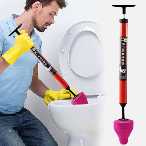 Ventouse de toilette robuste en acier inoxydable (1 pièce)