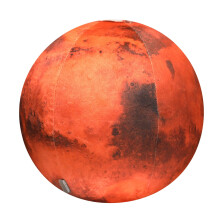 Poduszka z serii Space Series 3D Ziemia Słońce Planeta Księżyc Czerwony 6.6