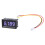 Digitale voltmeter 0-100V 4-cijferig LED-display 3-draads 7