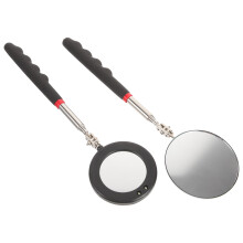 Inspection Mirror Assorted Color 2 Pieces 11.8 x 3.1 Inches