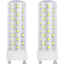 Lampadina GU24CFL luce diurna 5000K–6000K 13W/18W/23W 2 pezzi
