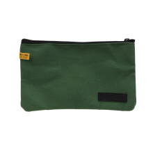 Bolsa de ferramentas de lona, grande capacidade, portátil, organizador de metal