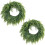 Norfolk dennenkrans 22 inch 2 stuks 1