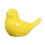 Ceramic Bird Toilet Screw Cover Cap Yellow 1
