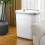 Kitchen Compost Bin with Lid 8L Wall-Mounted 5