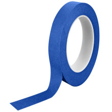 Fita adesiva azul para pintura, 0,39 pol x 164 pés, multiuso.