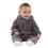 Baby Jumpsuit Plush Bear Ears Winter Warm Romper 2