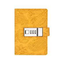 Quaderno con lucchetto a password, giallo, confezione da 1