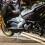 Pé de apoio para motocicleta com mola de ferro 4