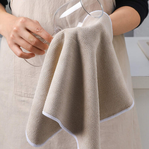 Microvezel vaatdoeken, absorberend, pluisvrij, 4-pack