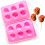 Moules à dessert en silicone en forme de rose (2 pièces) 7