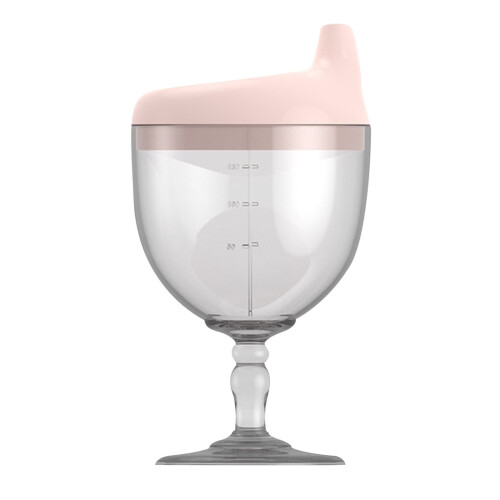 Cupán Sippy Leanbh Gloine Fíona Plaisteach 12oz