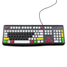 Siliconen toetsenbordhoes voor K120MK120, stof- en waterdicht.