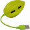 Concentrador USB de plástico de 4 puertos para frutas y verduras. 1
