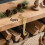 Haarddecoratie Kerstslingerhaak Goud 6-pack 7
