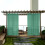 Outdoor Curtains Water Resistant Sun Blocking Grommet 1 6