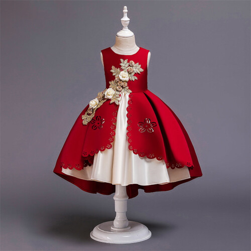 Robe de bal de princesse pour filles, tailles 3 à 12 ans 1