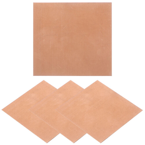 Kupferblech-Bastelmaterial 0,5 mm 30 x 30 cm
