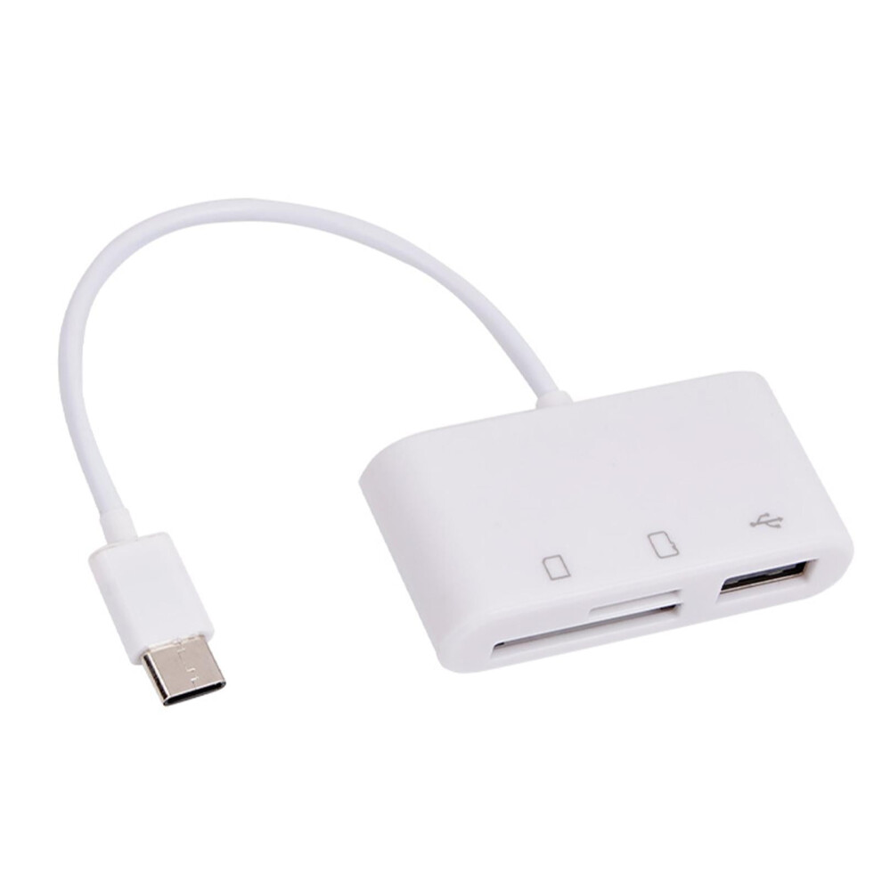 Otg Card Reader Usb 2.0 Tf Sd Type-C Micro 12Cm 968604316982