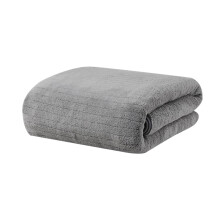 Serviettes de toilette extra larges en peluche grises 35,5 x 76 cm (lot de 3)