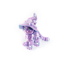 Statuetta di gatto magico stampata in 3D, articolata (1 pezzo)
