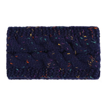 Faixa de cabelo unissex em tricô, turbante esportivo, trança dupla, elástico para cabelo