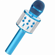 Karaoke Microphone with Built-in Speaker and Bluetooth
