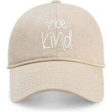 Women's Cotton Baseball Cap with Inspirational Saying